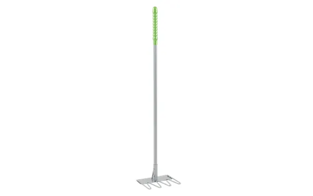 Tidee Rake Heavy Duty Stable And Yard Mucking Out Rake - Pistachio
