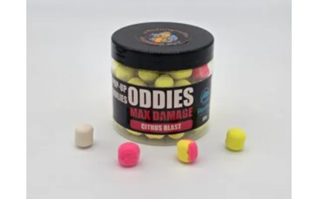 Citrus Blast Max Damage Oddies Pop-ups 14mm 200ml Tubs 60g
