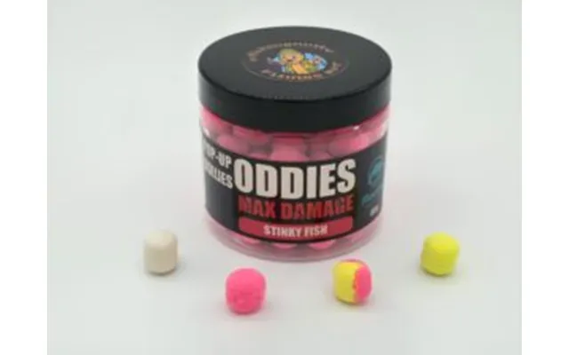 Stinky Fish Max Damage Oddies Pop-ups 14mm 200ml Tubs 60g