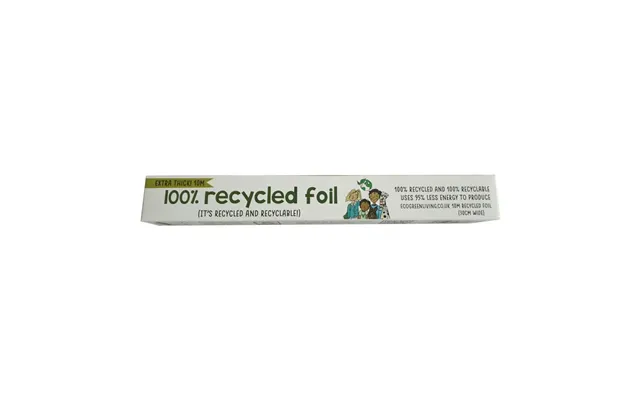 100% Recycled Aluminum Foil - 10m Eco-friendly & Sustainable Kitchen Foil