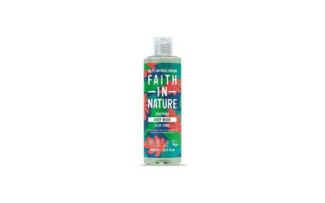 Aloe Vera Body Wash 400ml 99.5% Natural Origin - Tested On Sensitive Skin