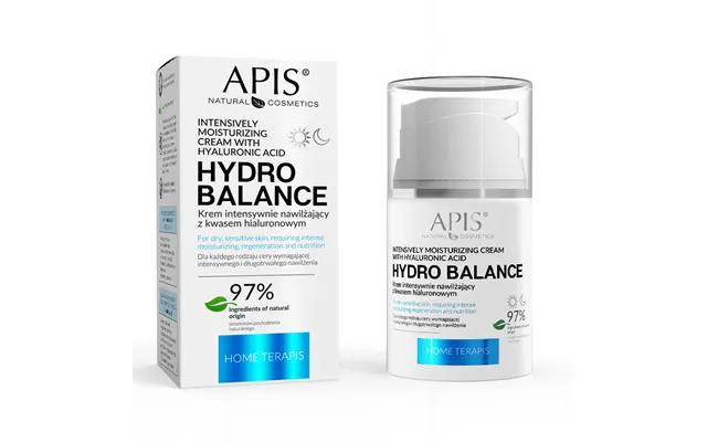 Apis Hydro Balance Home Terapis Intensive Moisturising Cream With Hyaluronic Acid 50ml