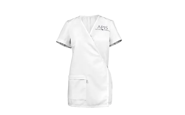 Apis White Cosmetic Apron S Professional Salon Workwear