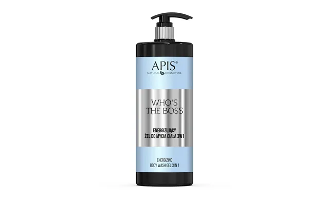 Apis Who’s The Boss Energising 3-in-1 Body Wash Gel 1 L