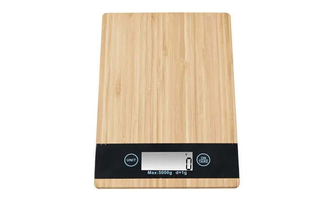 Bamboo Kitchen Scale 8kg Capacity