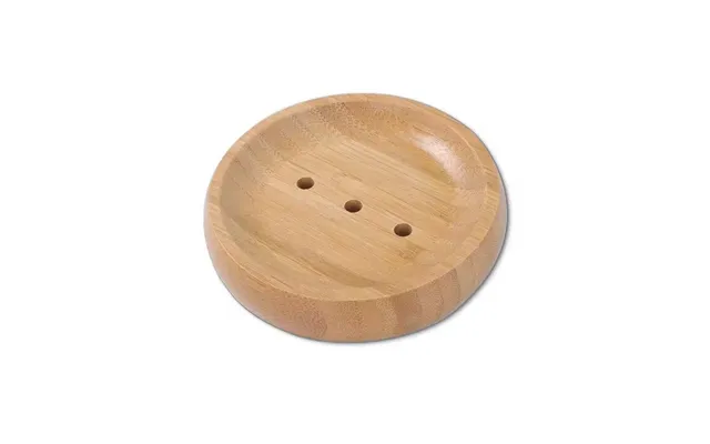 Bamboo Wooden Soap Tray - Circular Shape Tray For Soap Bars