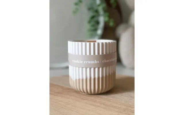 Cookie Crumbs Stoneware Soy Candle Warm Scandi-inspired Aroma