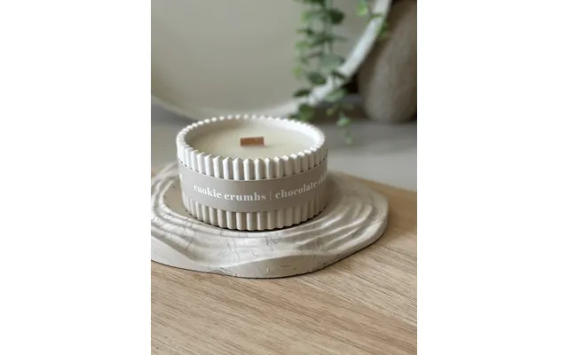 Cookie Crumbs Stoneware Soy Candle Warm Scandi-inspired Home Scent