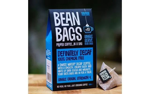 Definitely Decaffeinated Coffee Bean Bags X10