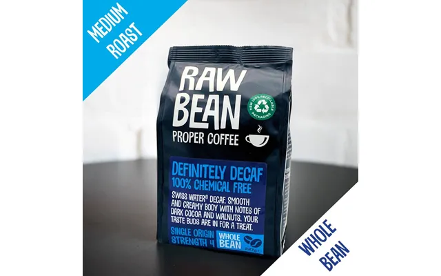 Definitely Decaffeinated Colombian Medium Roast Coffee Beans 227g