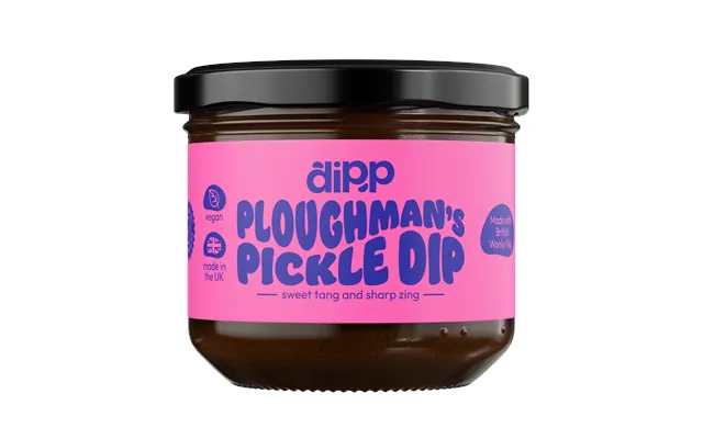 Dipp Ploughman’s Pickle Dip 350g Tangy British Pickle Dip With No Artificial Preservatives
