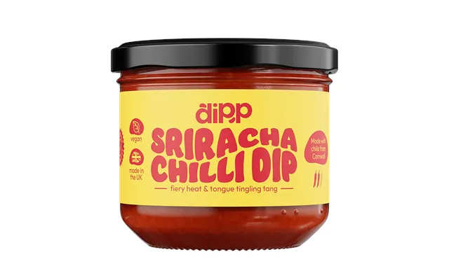 Dipp Spicy Sriracha Chilli Dip 350g Hot Chilli Dip With No Artificial Preservatives