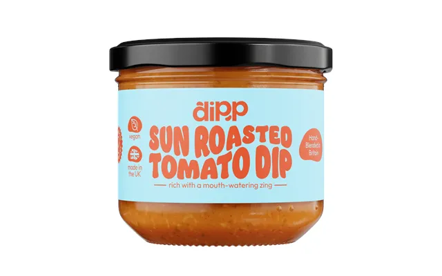 Dipp Sun Roasted Tomato Dip 350g Rich Tomato Dip With No Artificial Preservatives