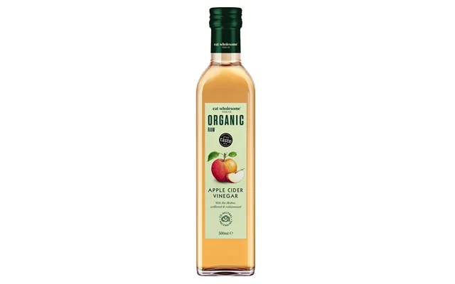 Eat Wholesome Organic Apple Cider Vinegar With Mother 500ml Raw Unfiltered