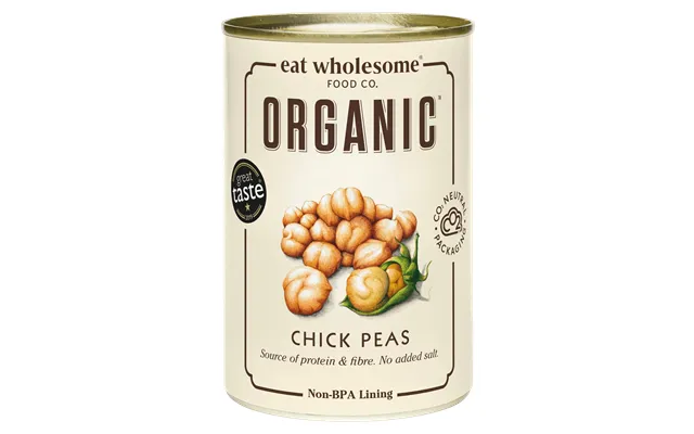 Eat Wholesome Organic Chick Peas 400g No Added Salt