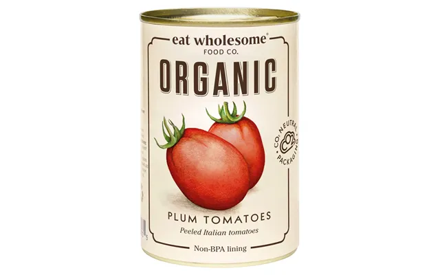 Eat Wholesome Organic Peeled Plum Tomatoes 400g No Added Salt