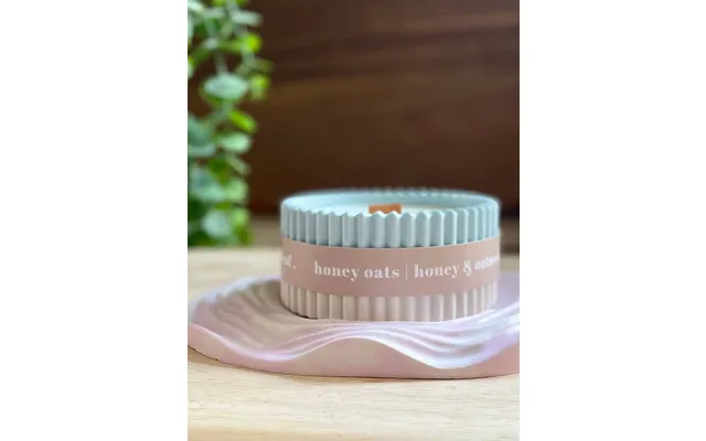 Honey Oats Soy Candle Sweet And Comforting Home Aroma