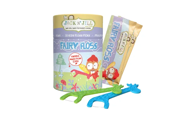 Jack N’ Jill Fairy Floss Kids Biodegradable Dental Flossers 30 Pack product image