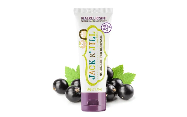 Jack N’ Jill Natural Blackcurrant Toothpaste For Babies & Kids 50g