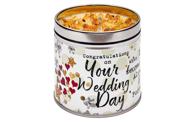 Just Because Candle Wedding Day Classic Cotton Scent