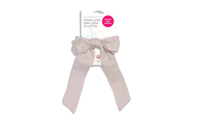 Multi-use Satin Bow Scrunchie Organic Cotton 3-in-1 product image