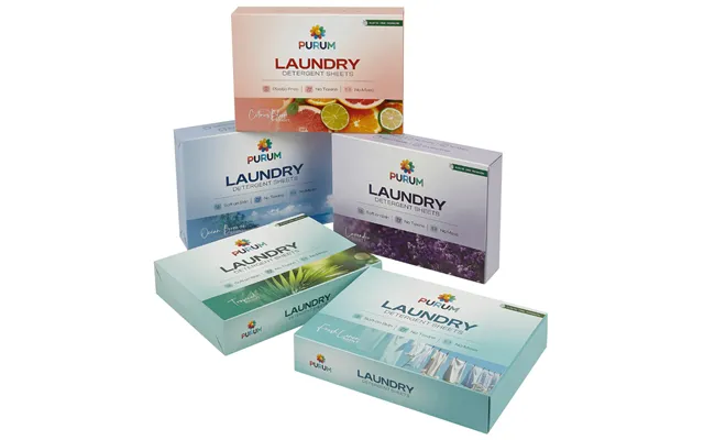 Purum Laundry Sheets Try All 5 Packs 320 Sheets