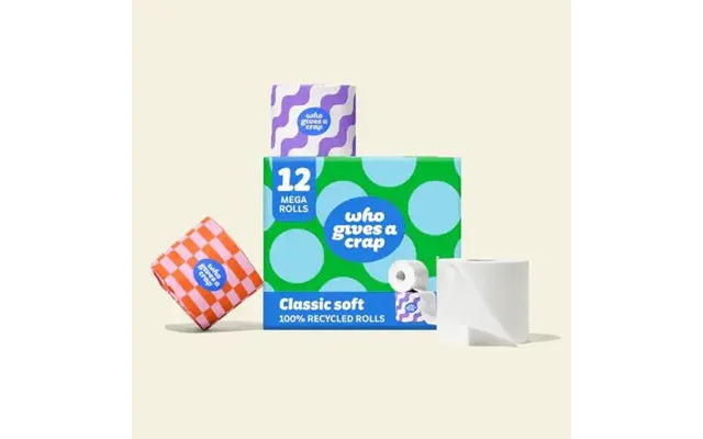 Recycled Toilet Roll 12 Pack 270 Sheets - Plastic Free product image