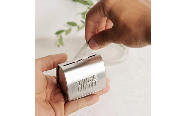 Safety Razor Blade Disposal Tin For Reusable Safety Blades - Premium Eco Box product image