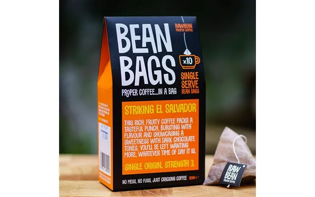Striking El Salvador Coffee Bean Bags X10
