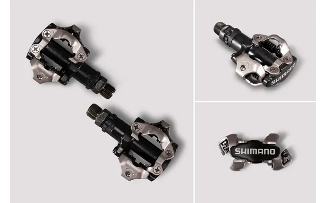 Shimano M520 Spd Clipless Mtb Pedals - Dual Sided With Sealed Bearings