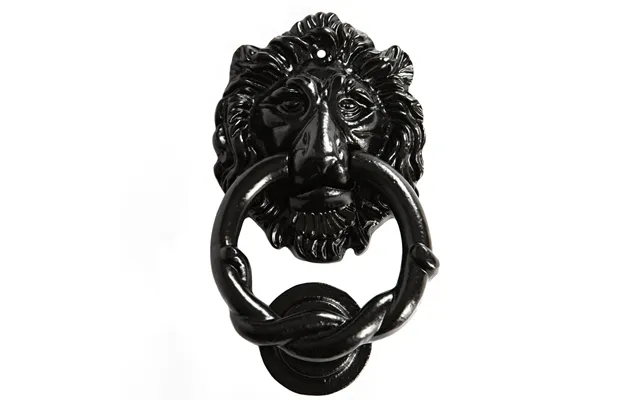 150mm Black Lion Head Door Knocker