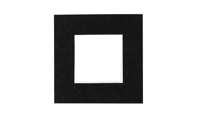 2 X 2 Picture Mount For 4 X 4 Frame - Black
