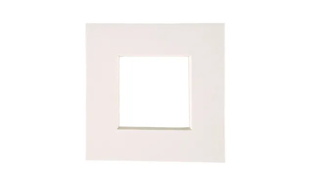 2 X 2 Picture Mount For 4 X 4 Frame - Ivory