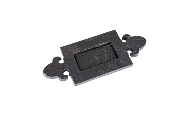 270mm X 105mm Black Fleur De Lis Letter Plate