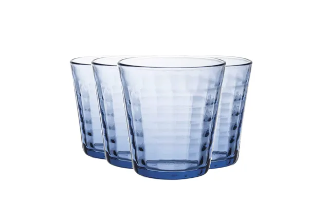 275ml Blue Prisme Water Glasses - Pack Of Four