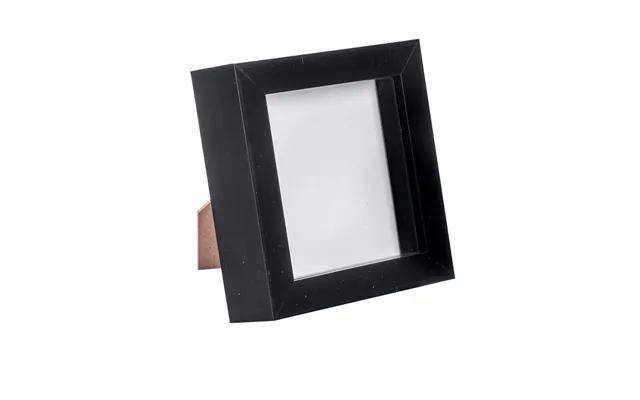 4 X 4 3d Box Photo Frame - Black