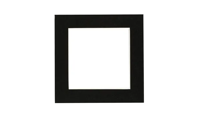 4 X 4 Picture Mount For 6 X 6 Frame - Black