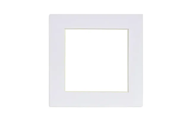 4 X 4 Picture Mount For 6 X 6 Frame - White