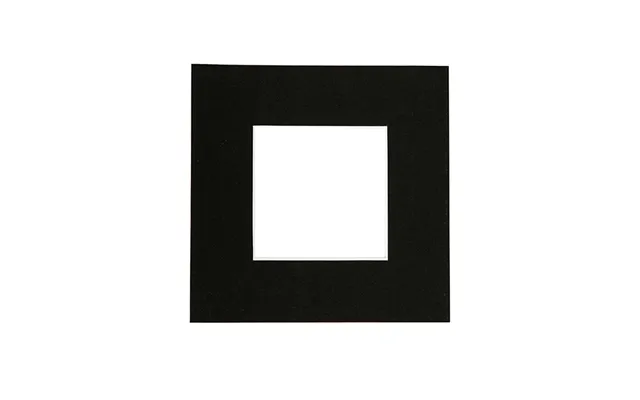 4 X 4 Picture Mount For 8 X 8 Frame - Black