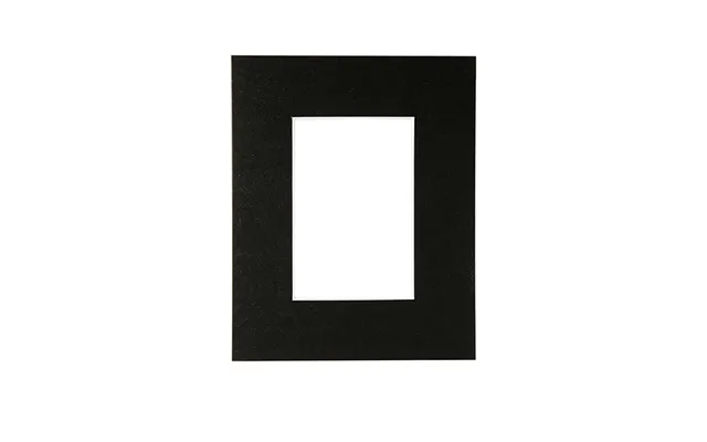 4 X 6 Picture Mount For 8 X 10 Frame - Black