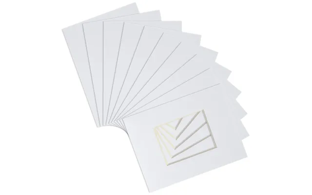 4 X 6 Picture Mounts For 8 X 10 Frame - Pack Of 10