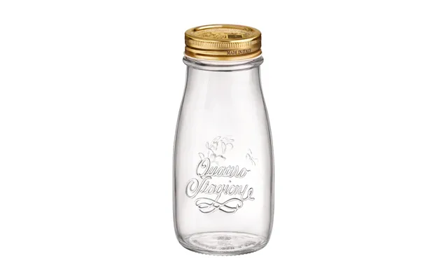 400ml Quattro Stagioni Glass Bottle With Screw Top Lid