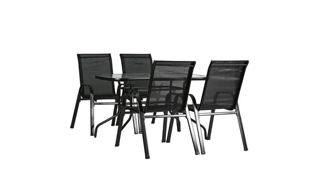5 Piece Sussex Rectangle Garden Furniture Set
