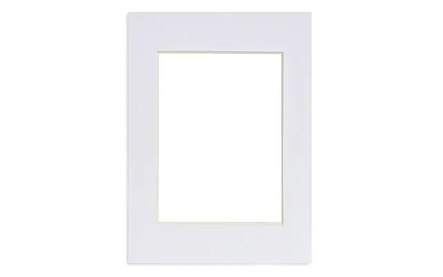 5 X 7 Picture Mount For 8 X 10 Frame - White