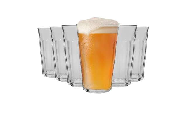 500ml Picardie Beer Glasses - Pack Of Six