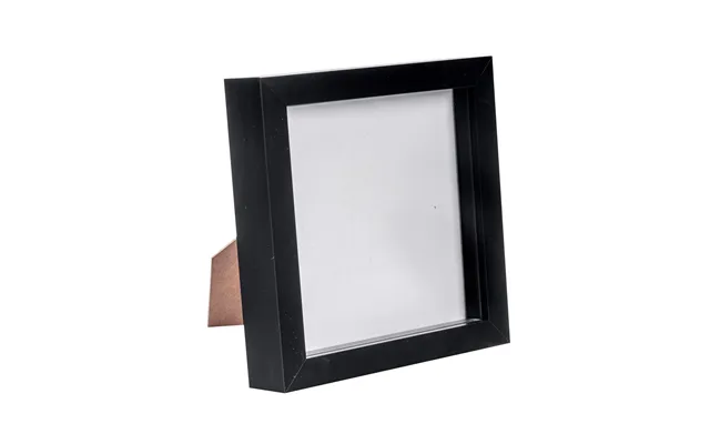 6 X 6 3d Box Photo Frame - Black