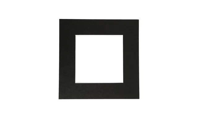 6 X 6 Picture Mount For 10 X 10 Frame - Black