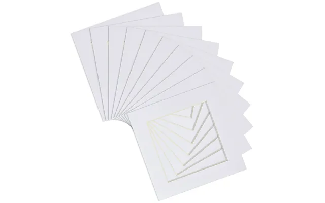 6 X 6 Picture Mounts For 8 X 8 Frame - Pack Of 10