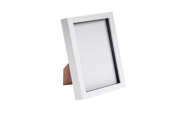 6 X 8 3d Box Photo Frame - White