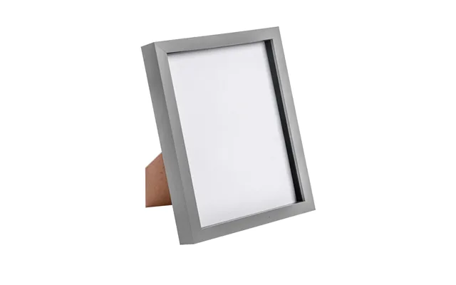 8 X 10 3d Box Photo Frame - Grey